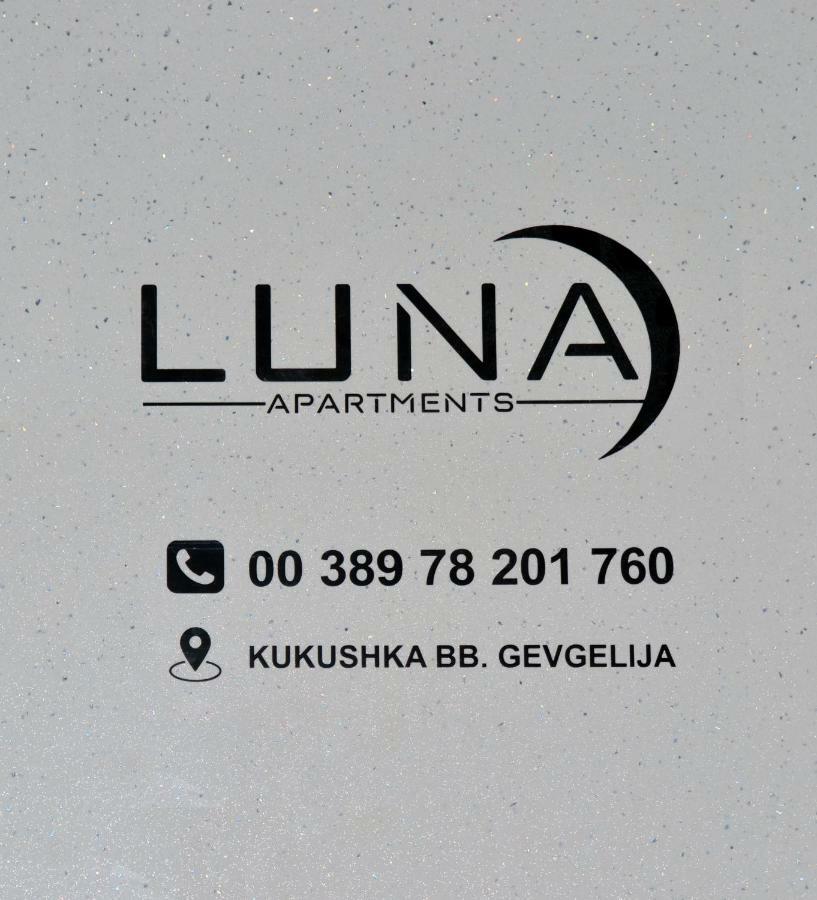 Luna Apartments Gevgelija Eksteriør billede